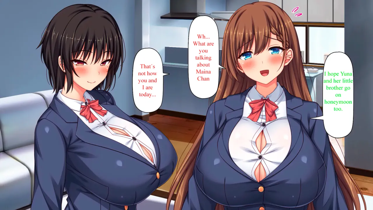 It's the big sisters' job to take care of their little brother's horny dick! page 7 full