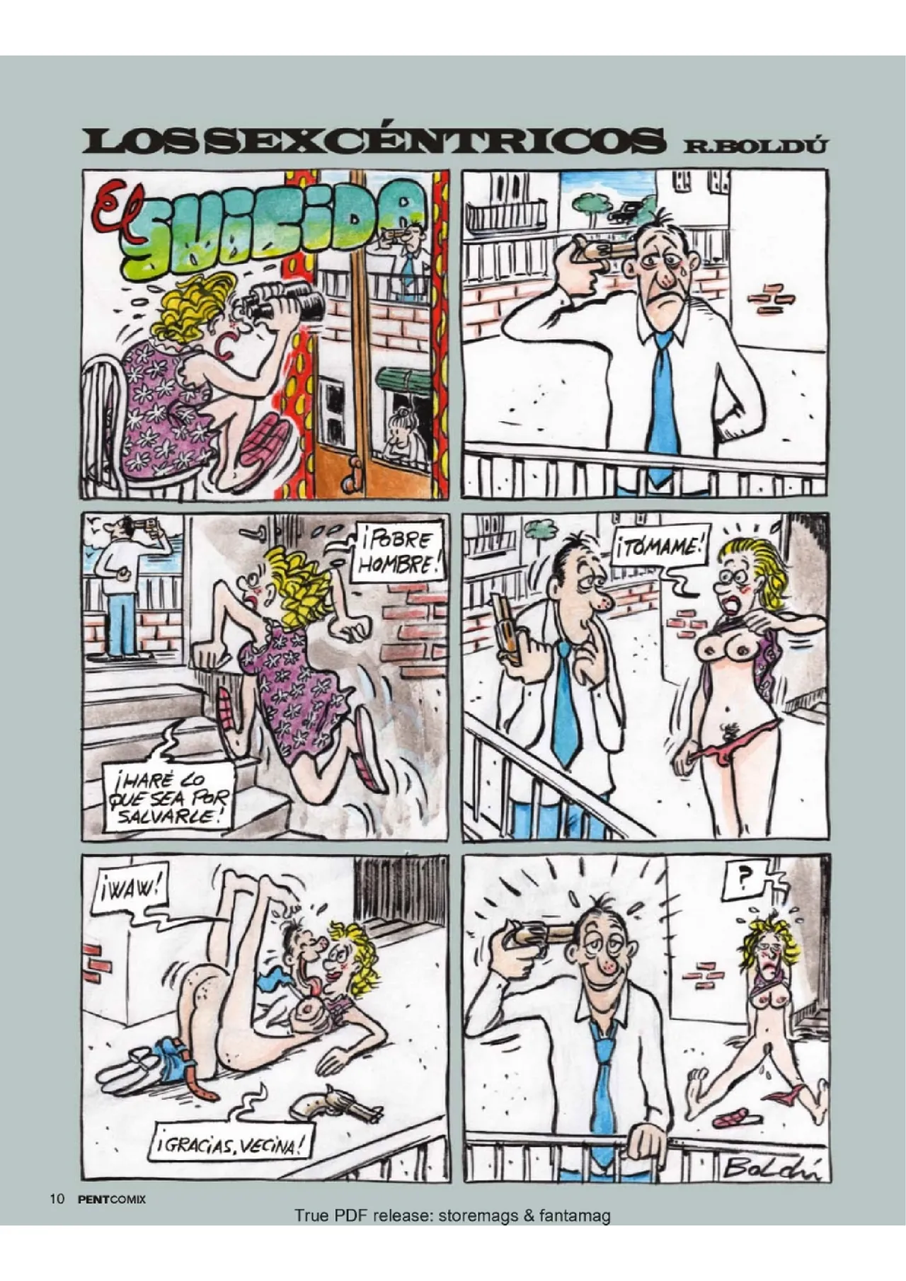 Penthouse Comix #99 page 10 full