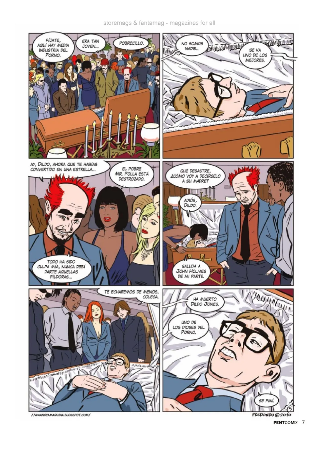 Penthouse Comix #99 page 7 full