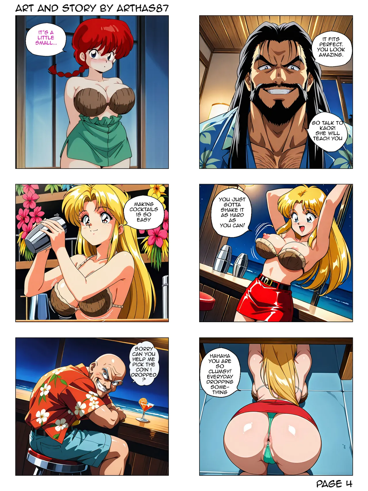 Ranma - Vacation Fun 2 page 5 full