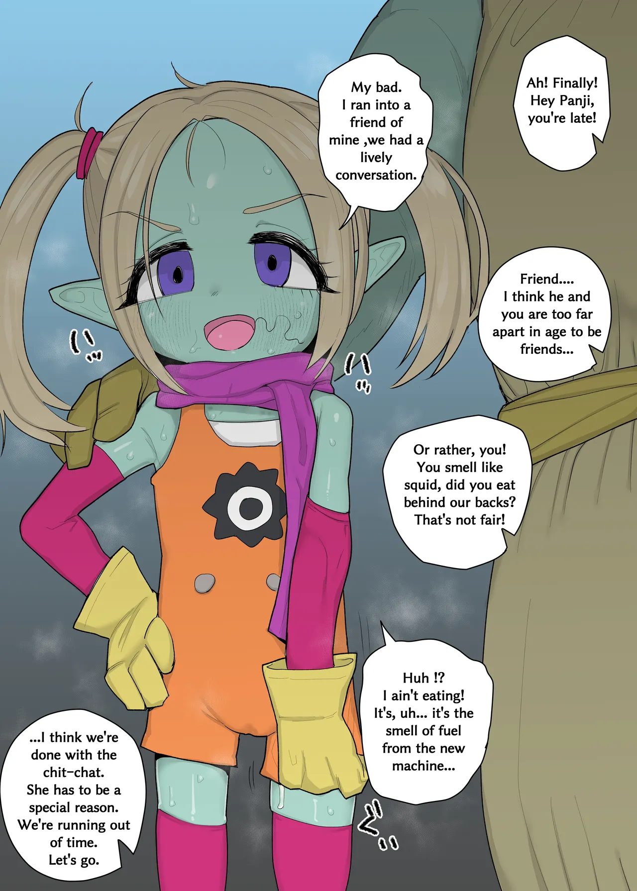 Panzy-chan kuchidome sex manga page 4 full