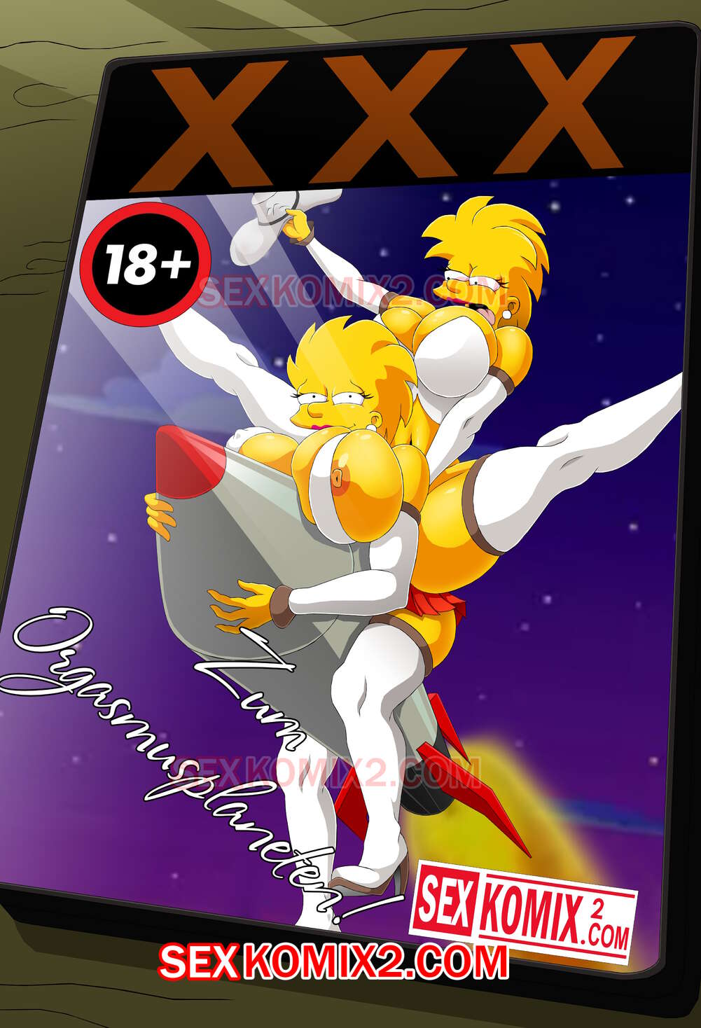 Simpsons. Zum Orgasmusplaneten. by sexkomix2.com page 1 full