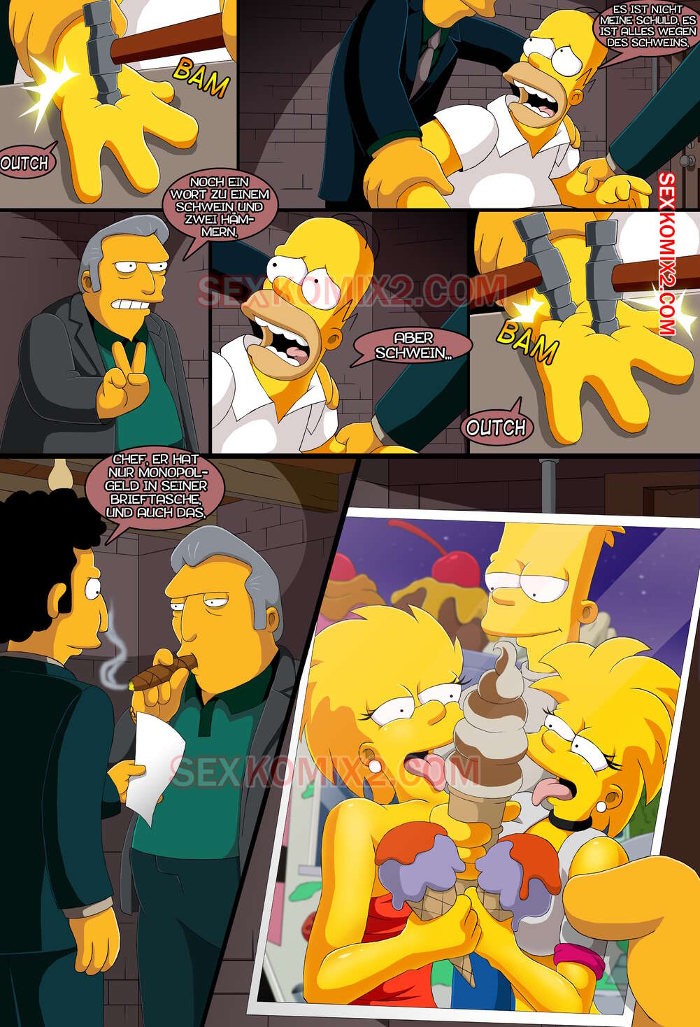 Simpsons. Zum Orgasmusplaneten. by sexkomix2.com page 3 full