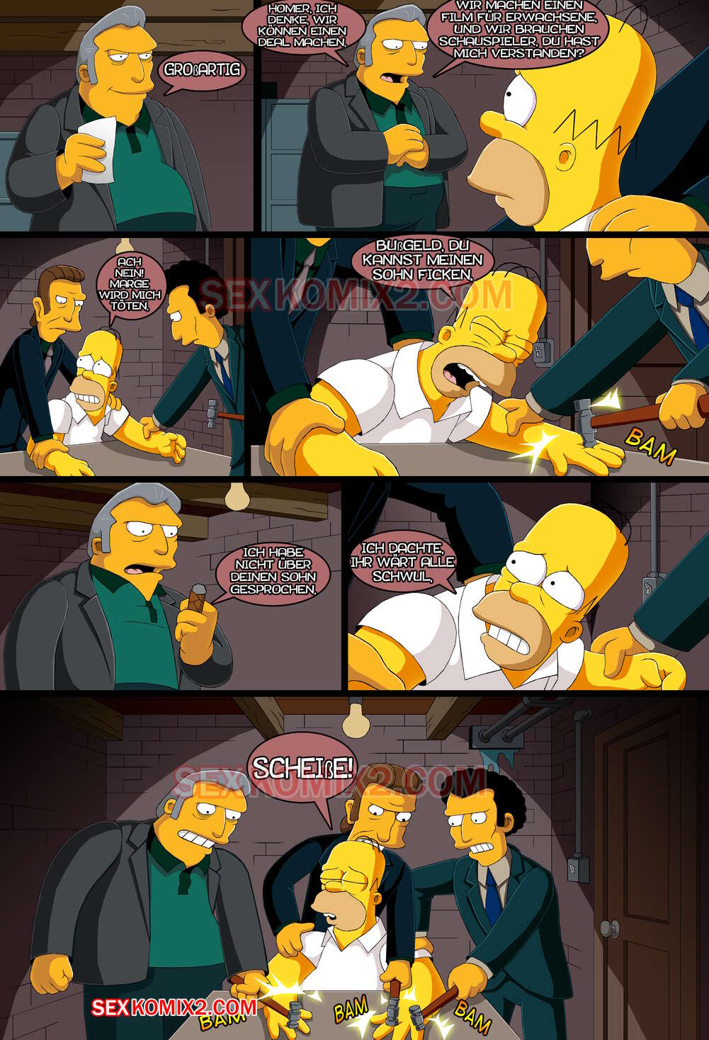 Simpsons. Zum Orgasmusplaneten. by sexkomix2.com page 4 full