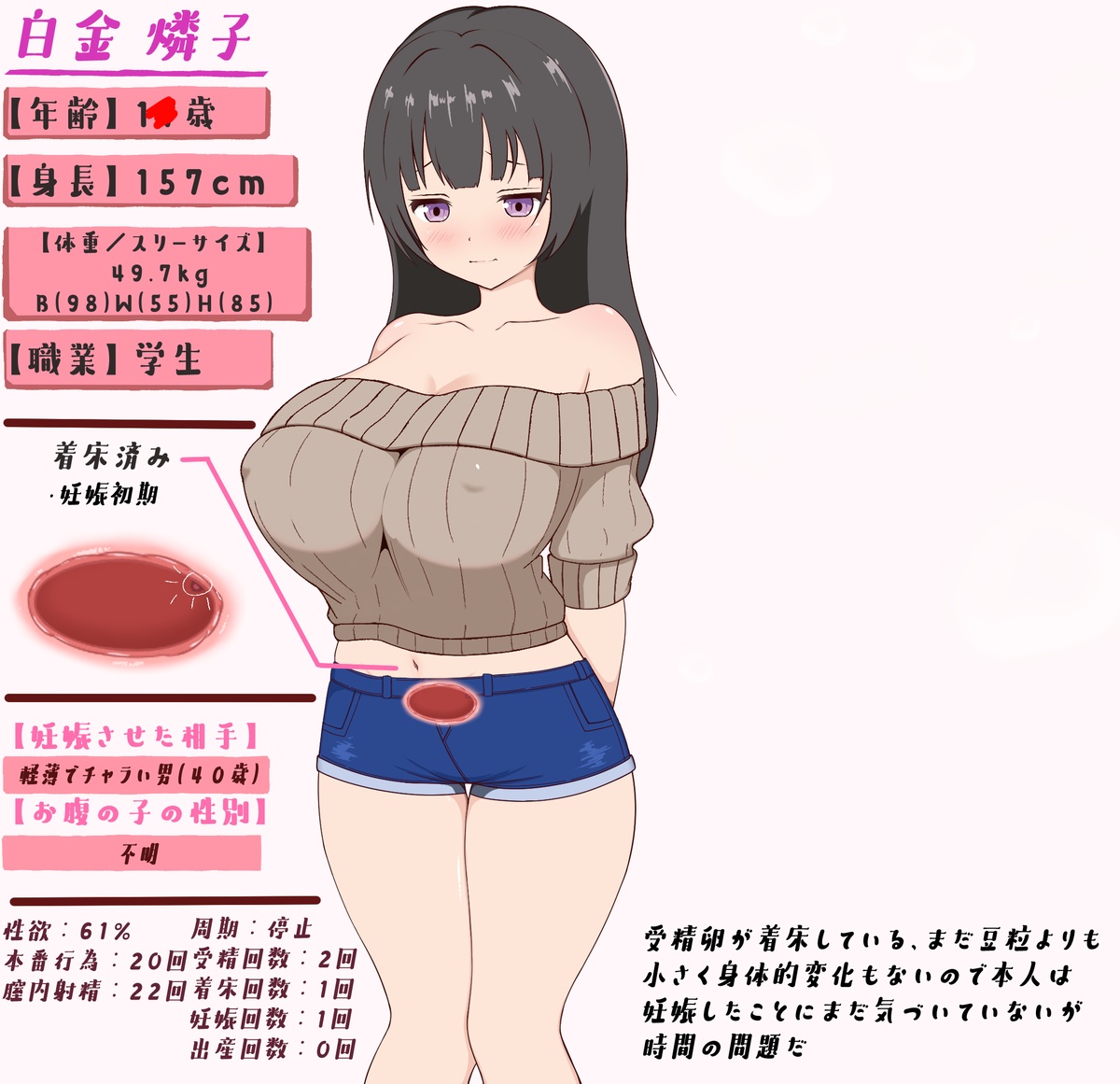 Rinko-chan Ninshin Keikaroku page 8 full