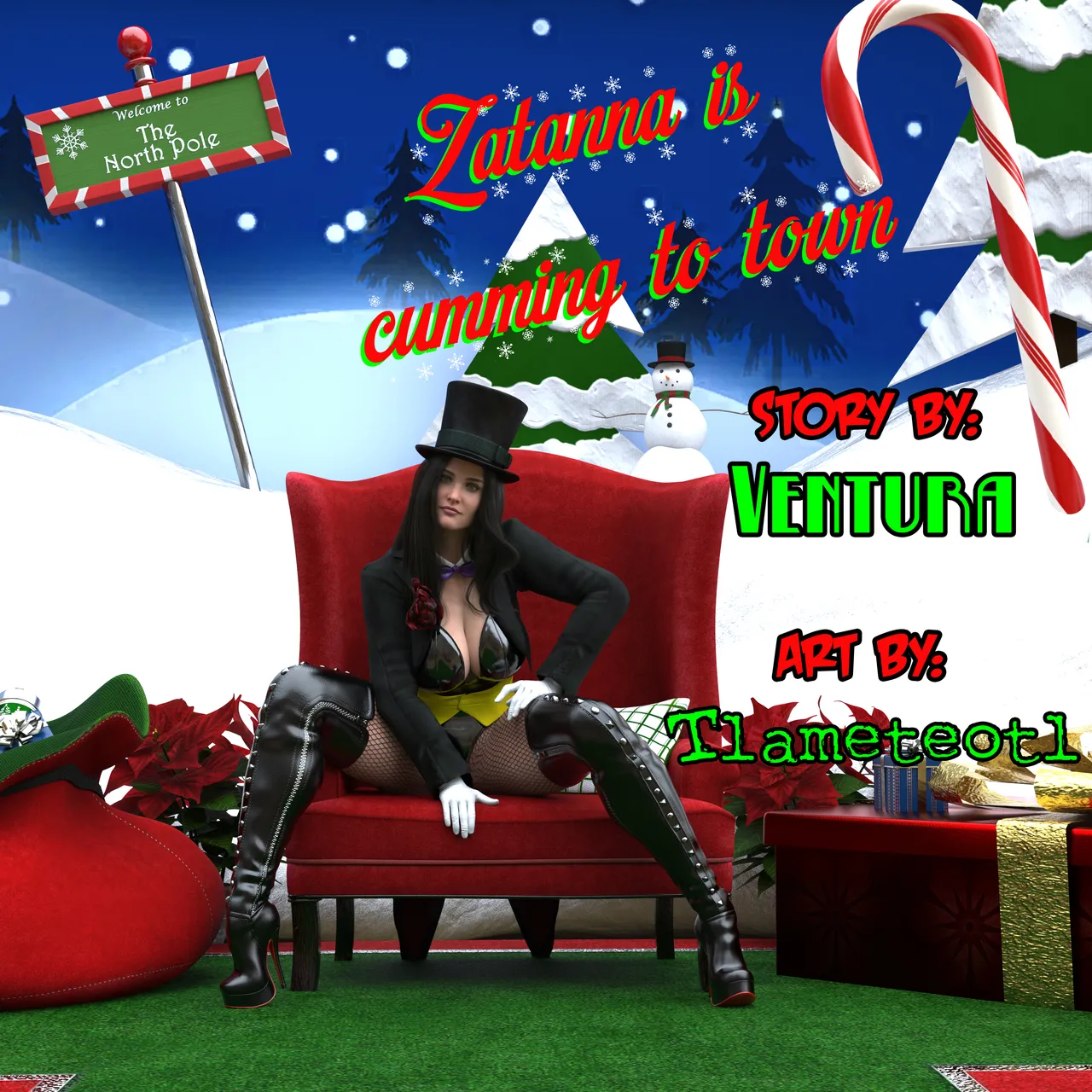 Zatanna is cumming to town page 1 full