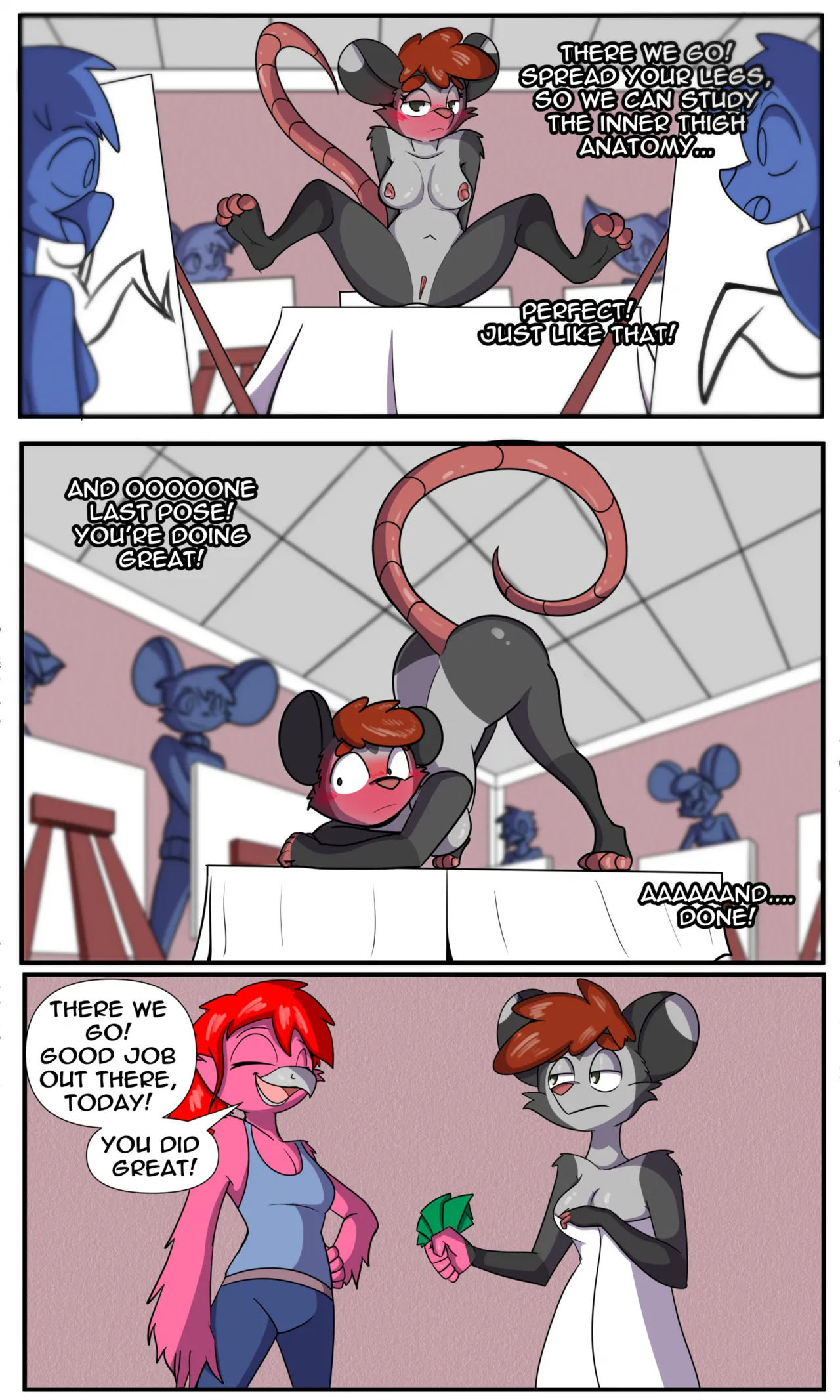 Roscoe the Model page 3 full
