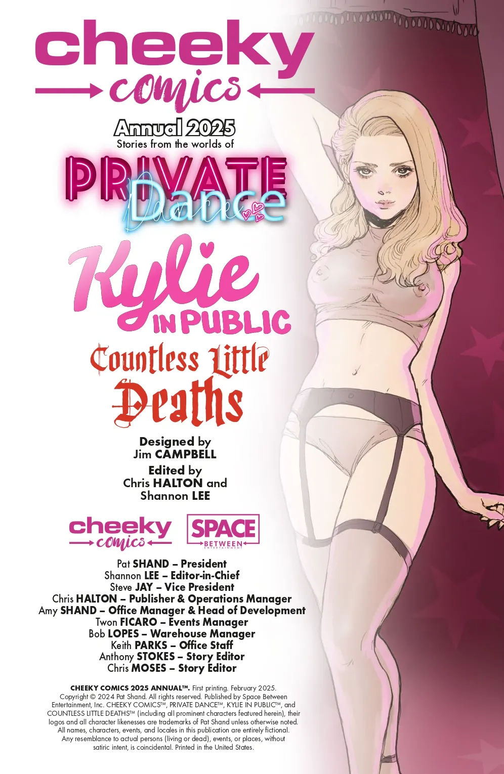 Cheeky Comics Annual 2025 Deluxe page 2 full