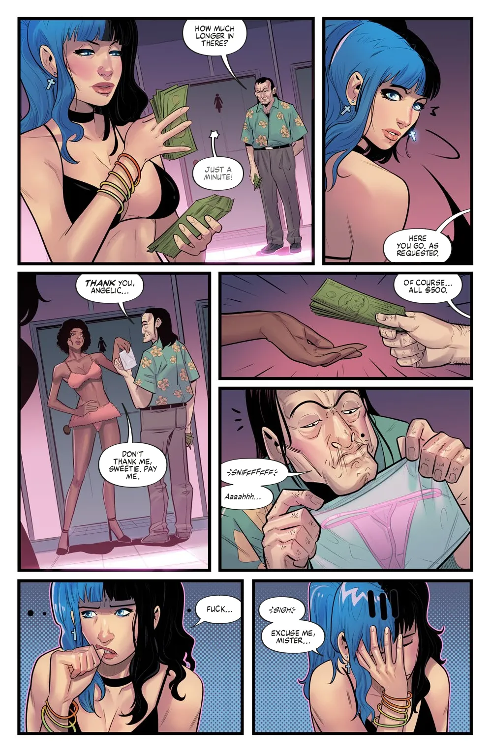 Cheeky Comics Annual 2025 Deluxe page 8 full