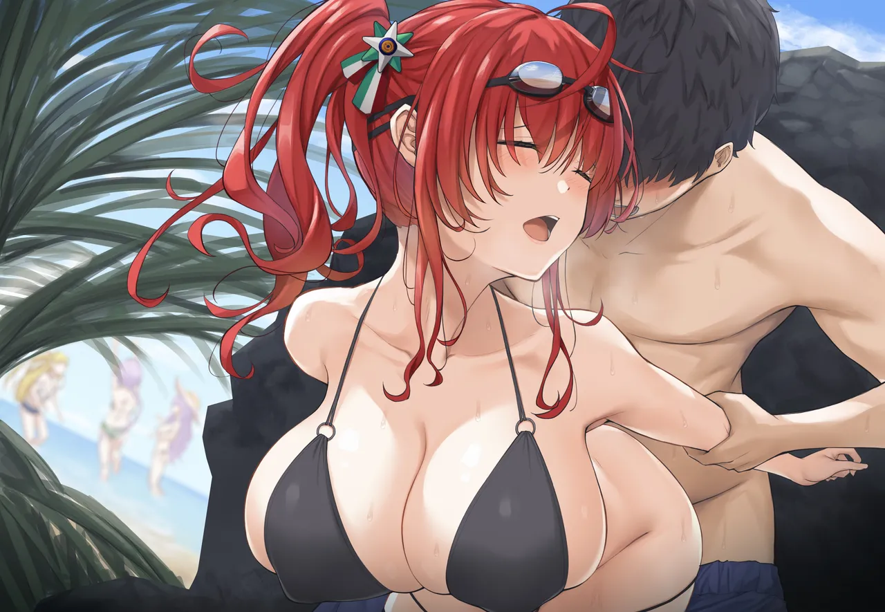 岩陰でこっそり♡ page 10 full