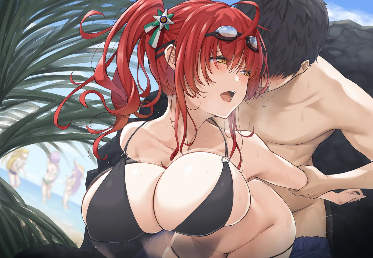 岩陰でこっそり♡ page 9 full