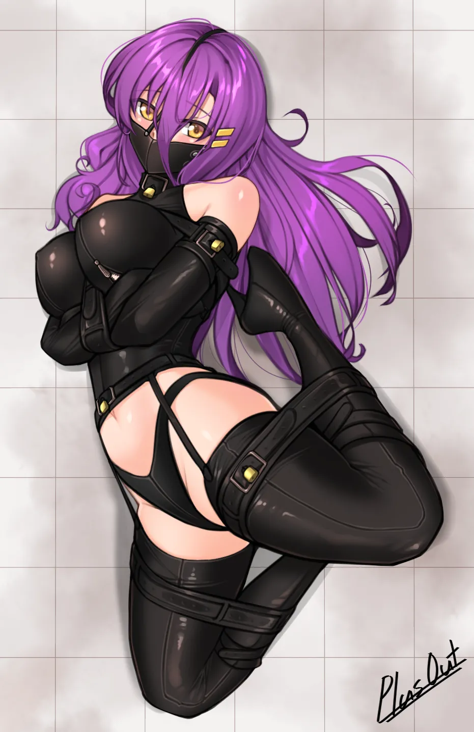 PlusOut Bondage Art page 1 full