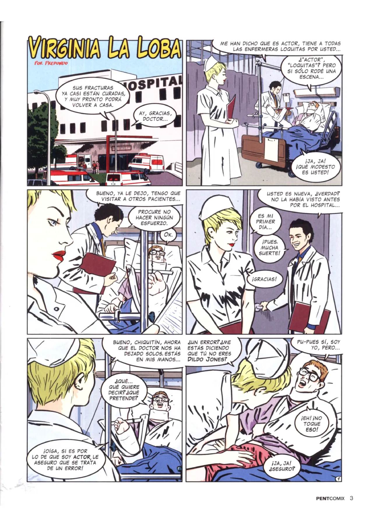 Penthouse Comix #93 page 3 full