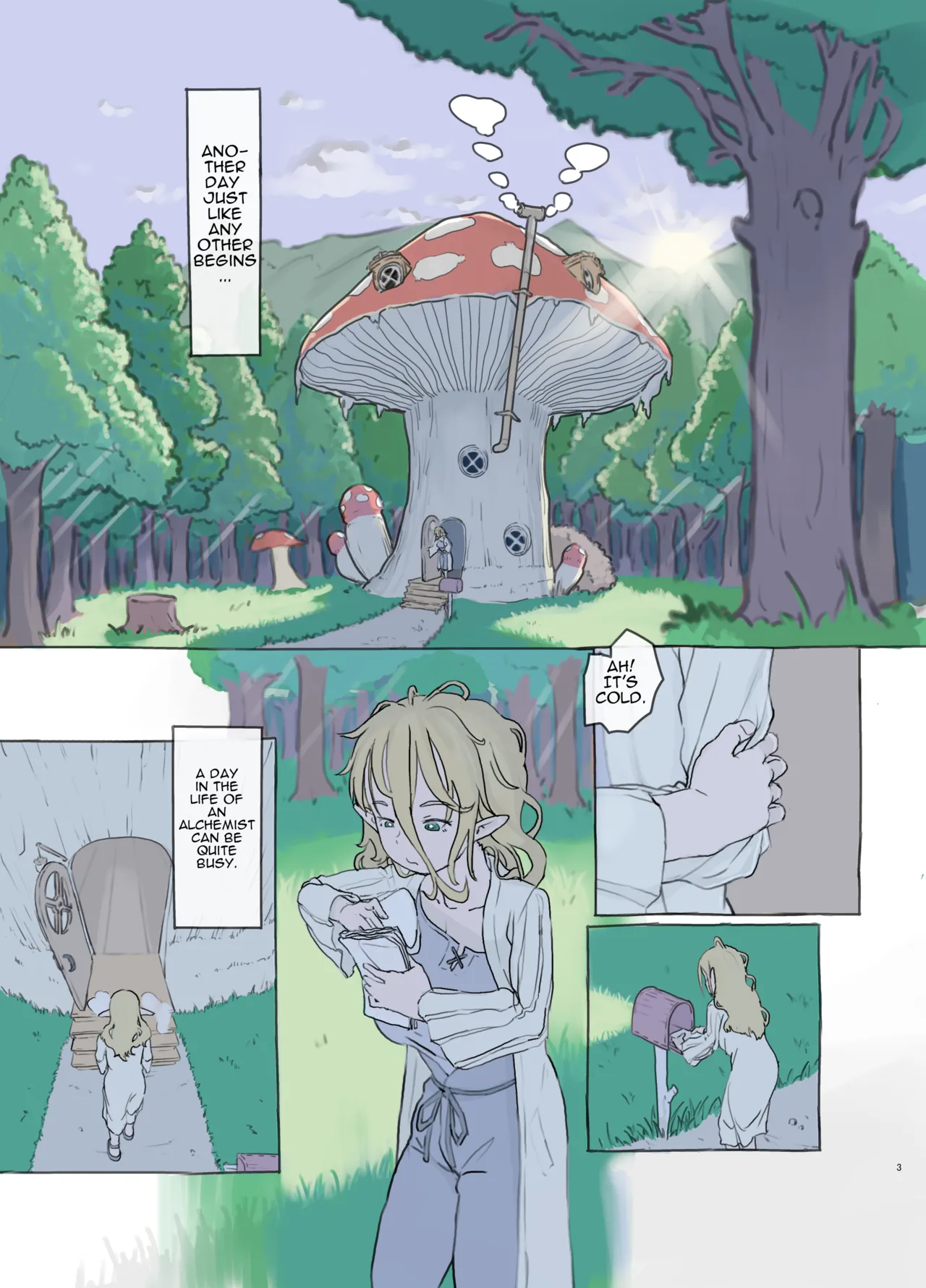 Sozai Saishuu - Gathering Ingredients page 3 full