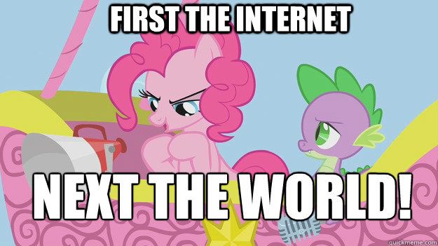Pinkie Pie and the Pie Family  My little Pony page 1 full