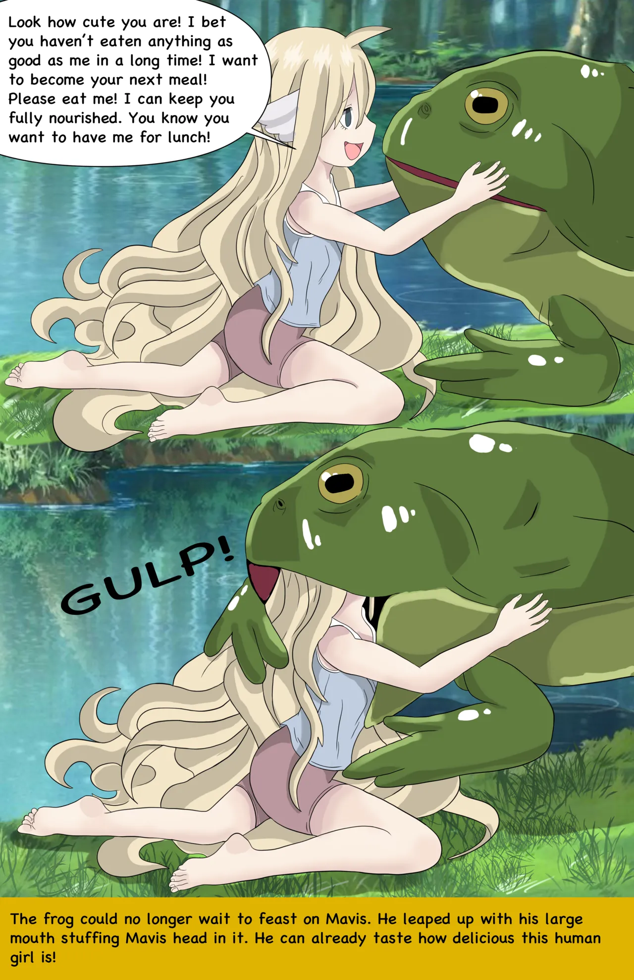 Mavis Vermillion Secret Vore Lust page 3 full