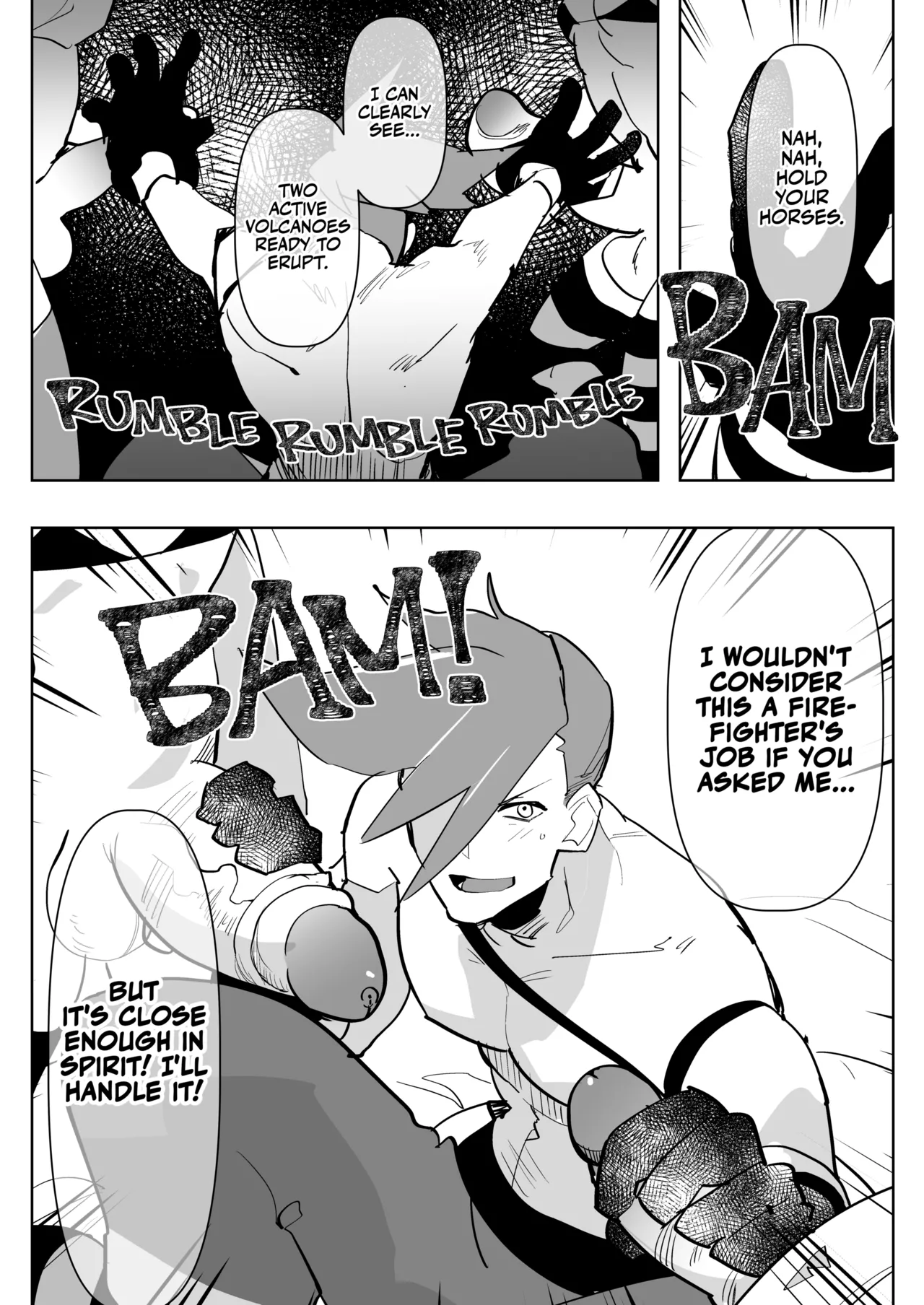 Futanari x Otoko no Hon | Futa Extinguisher page 5 full