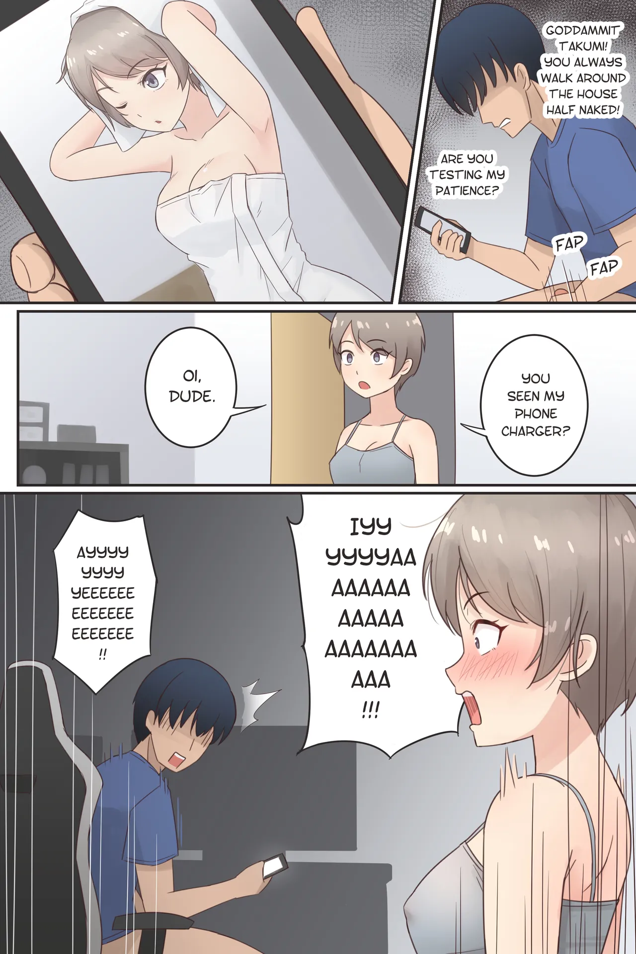 When My Friend Became a Tomboy page 4 full