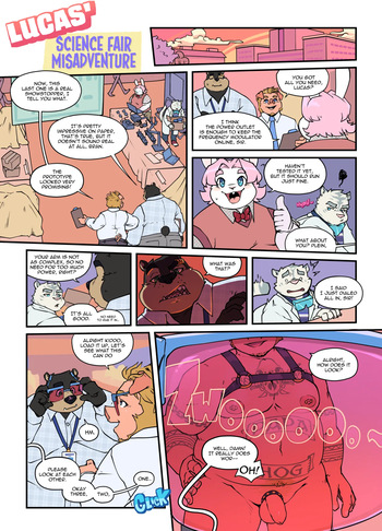 Lucas' Science Fair Misadventure cover