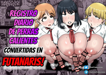 Kyousei Dogehin Futanari-ka Joshi Seito Kansatsu Nikki | Registro Diario De Perras Calientes Convertidas En Futanaris cover