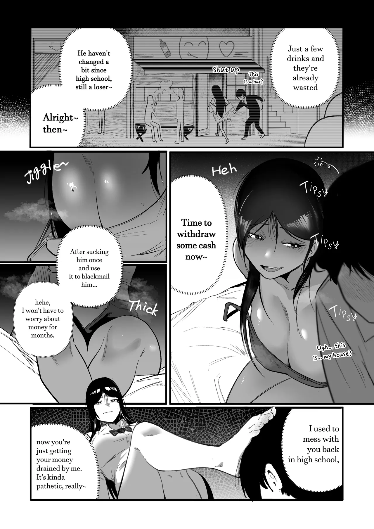 Living Together With The Buxom Female Bully! page 10 full