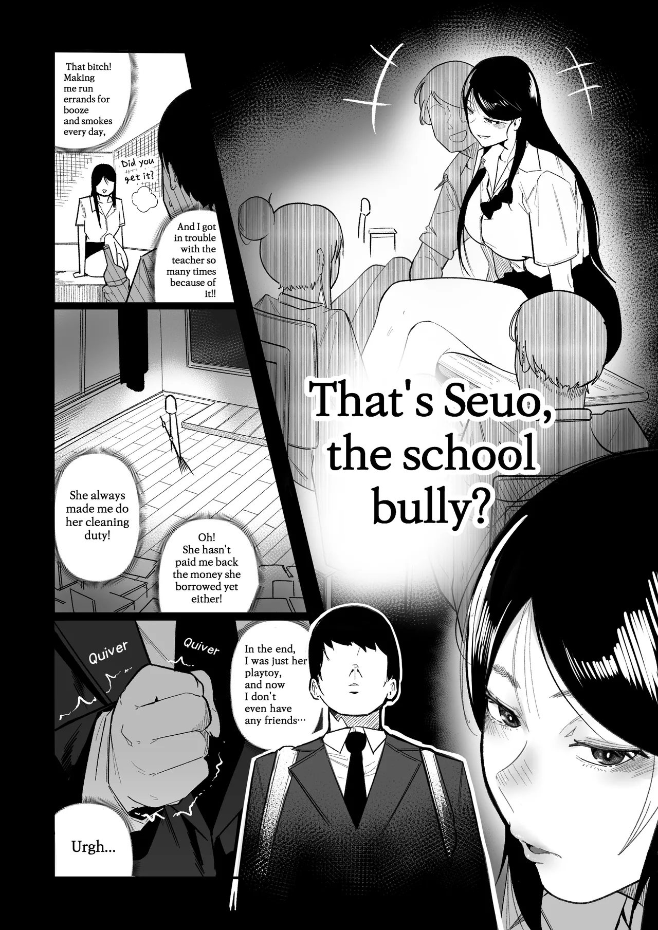 Living Together With The Buxom Female Bully! page 4 full