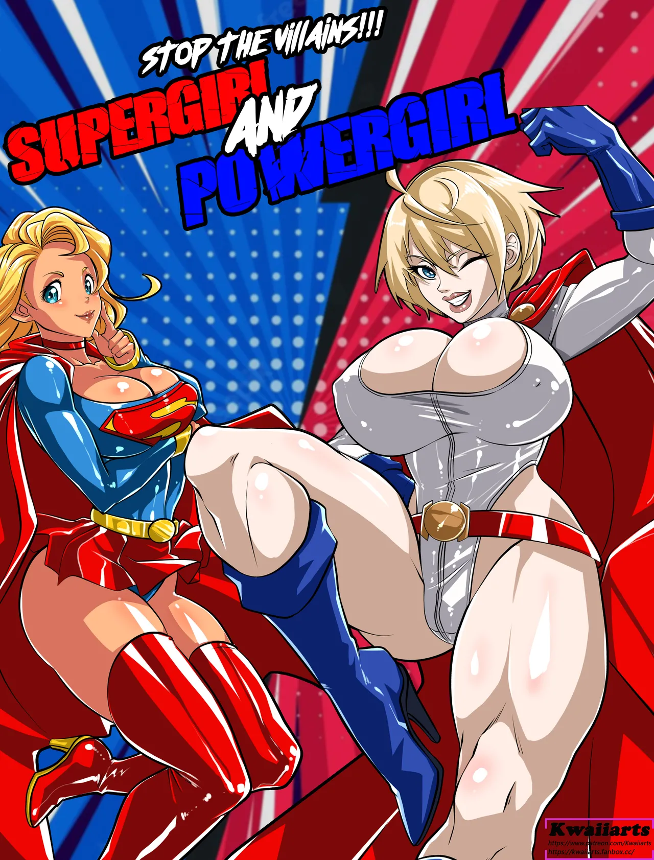 Supergirl and Powergirl page 1 full