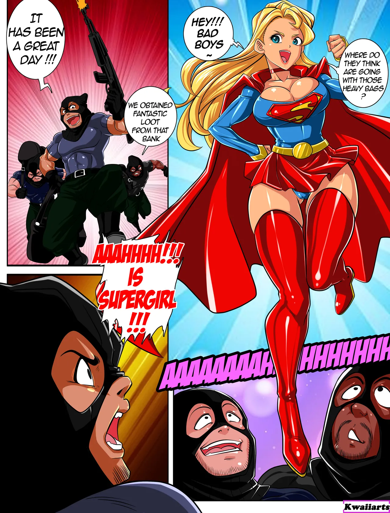 Supergirl and Powergirl page 2 full