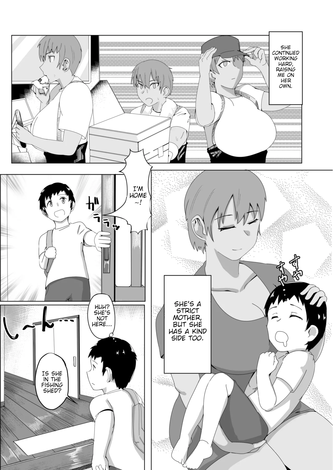 Haha Naru Umi e Ore to Kaa-chan no Ai no Monogatari | Into The Mother Sea, The Story of Our Love With Mom page 5 full