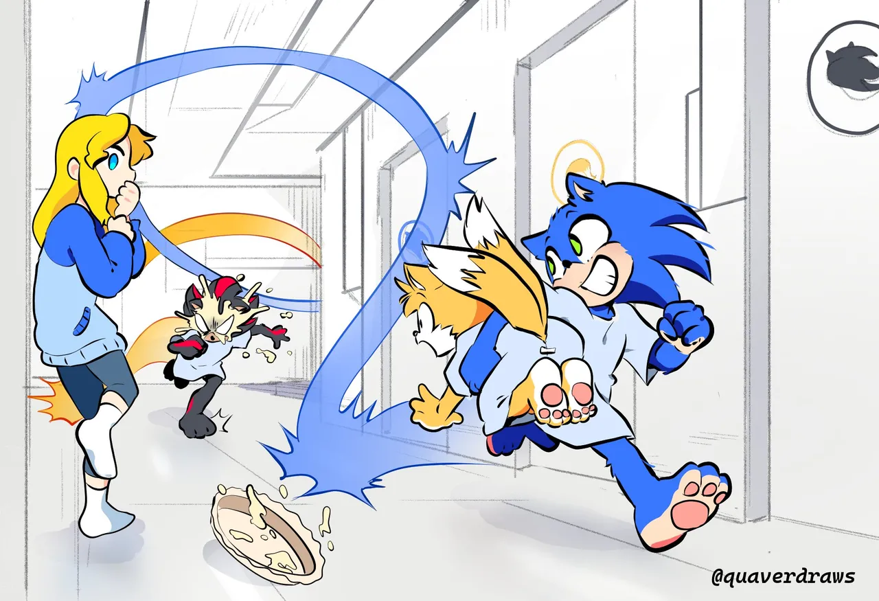 Sonic Ark AU page 1 full