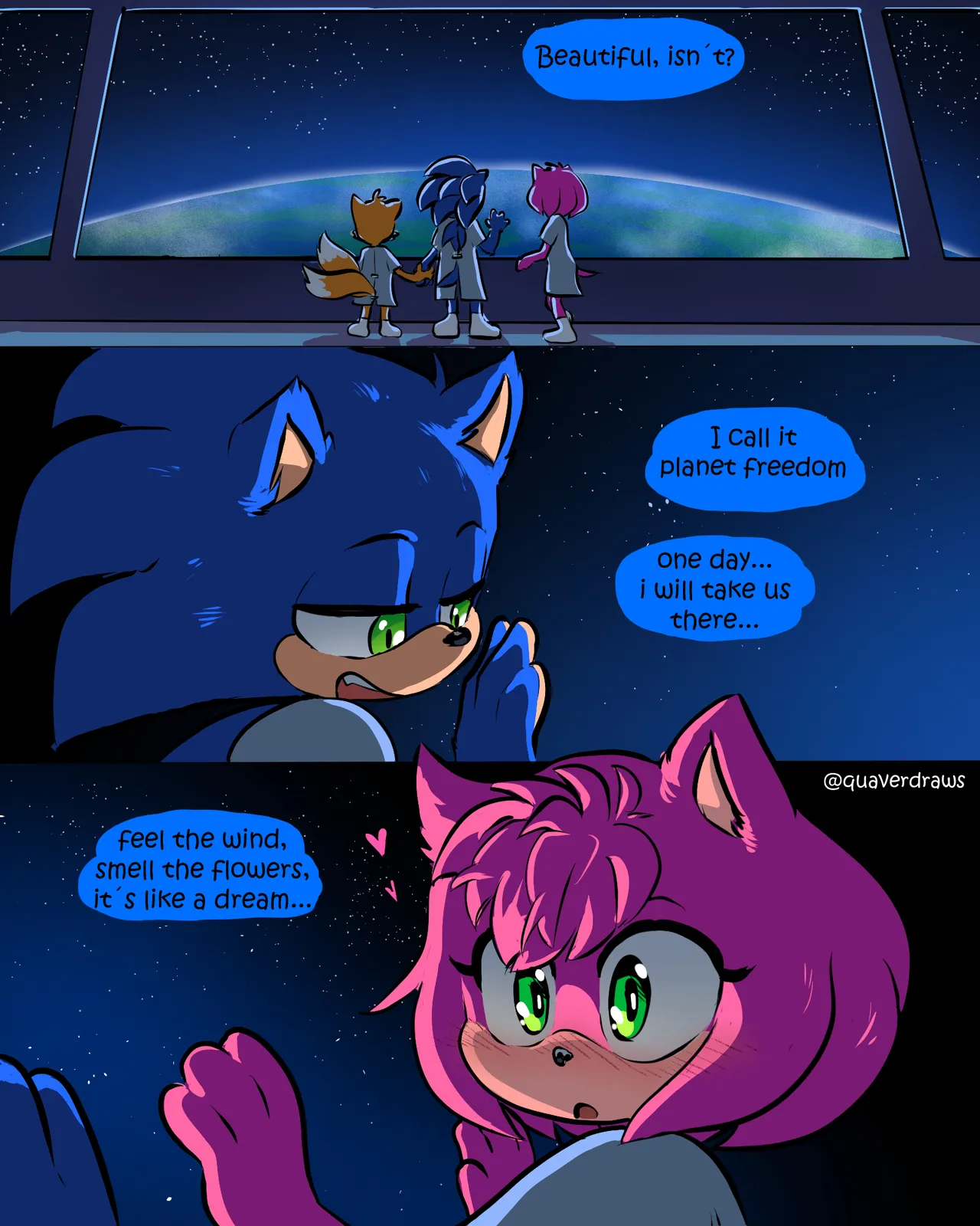 Sonic Ark AU page 3 full