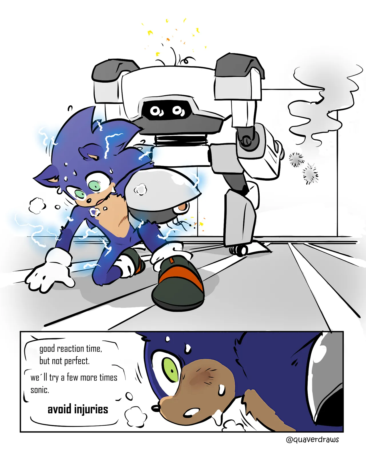 Sonic Ark AU page 8 full