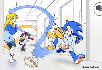 Sonic Ark AU cover