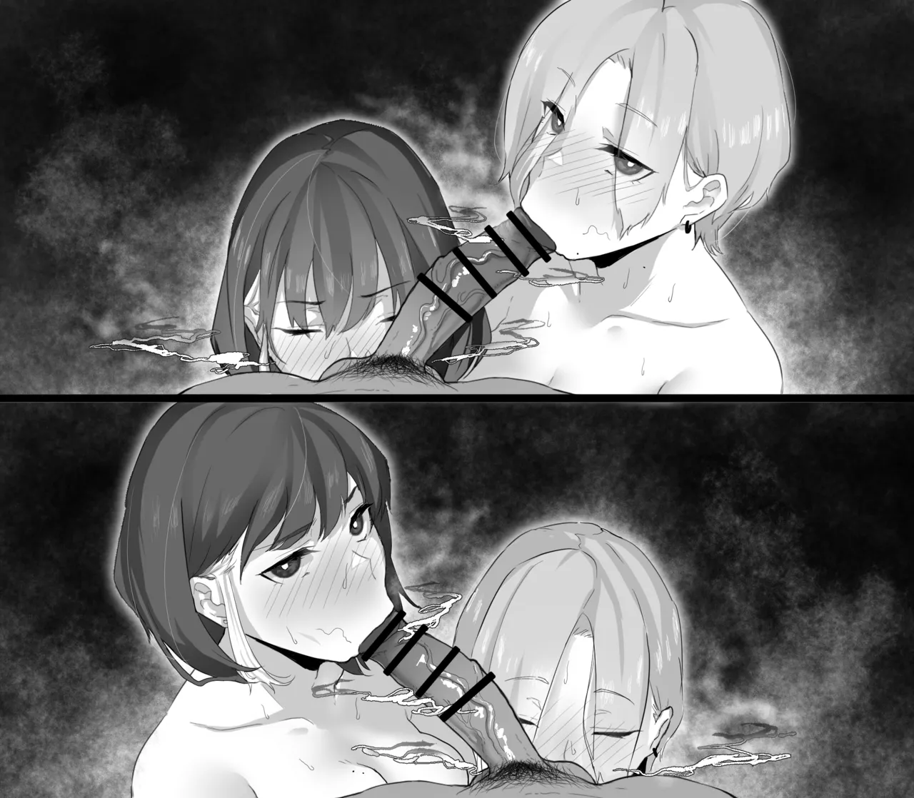 【06】タマ嗅ぎWフェラ page 6 full