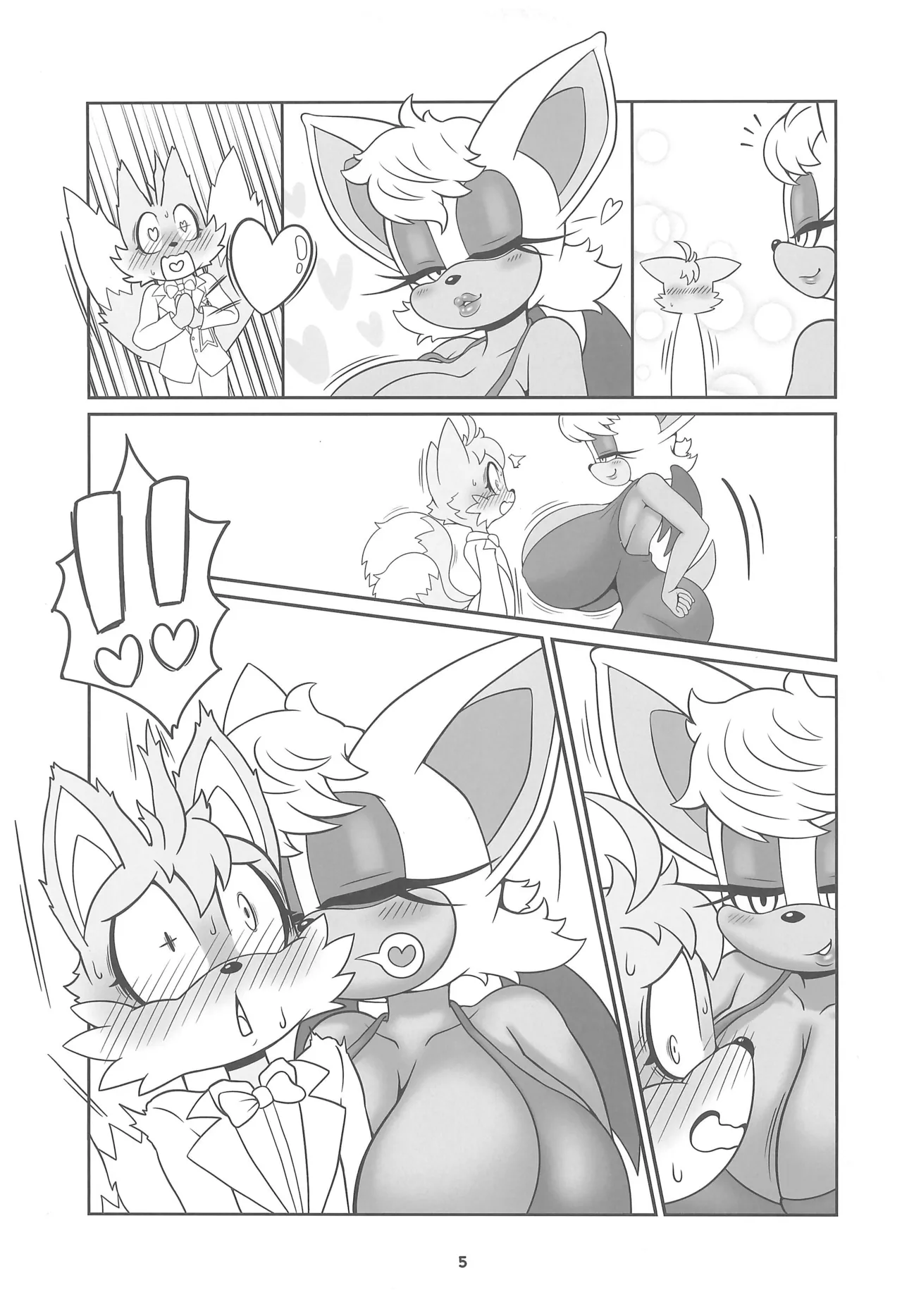 Kemono no Kanzume A.U. page 5 full