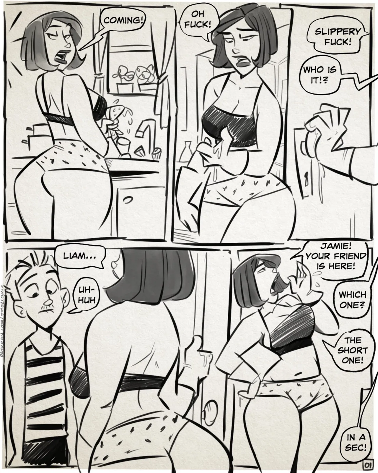 PJMoz Comix - Peaches Chapter 01 page 3 full