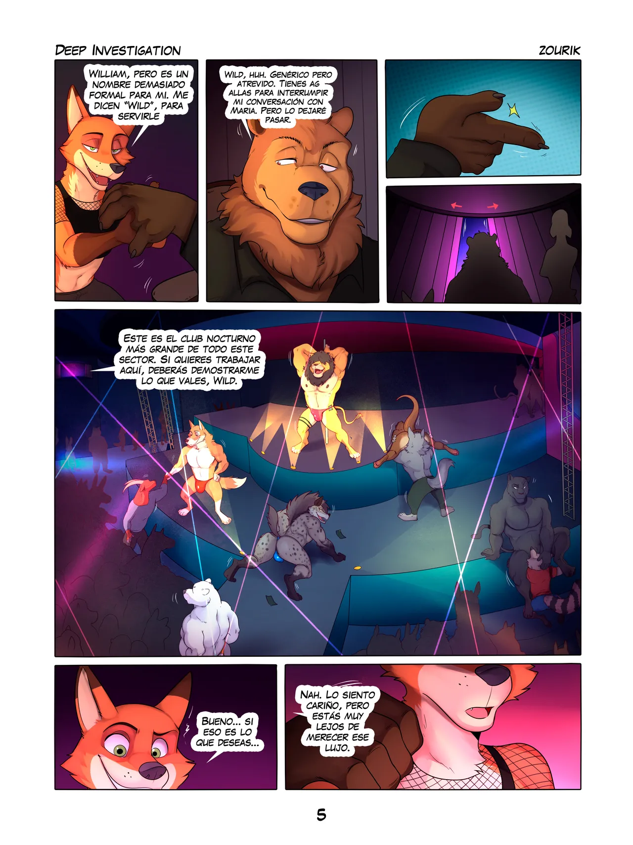 Deep Investigation page 8 full