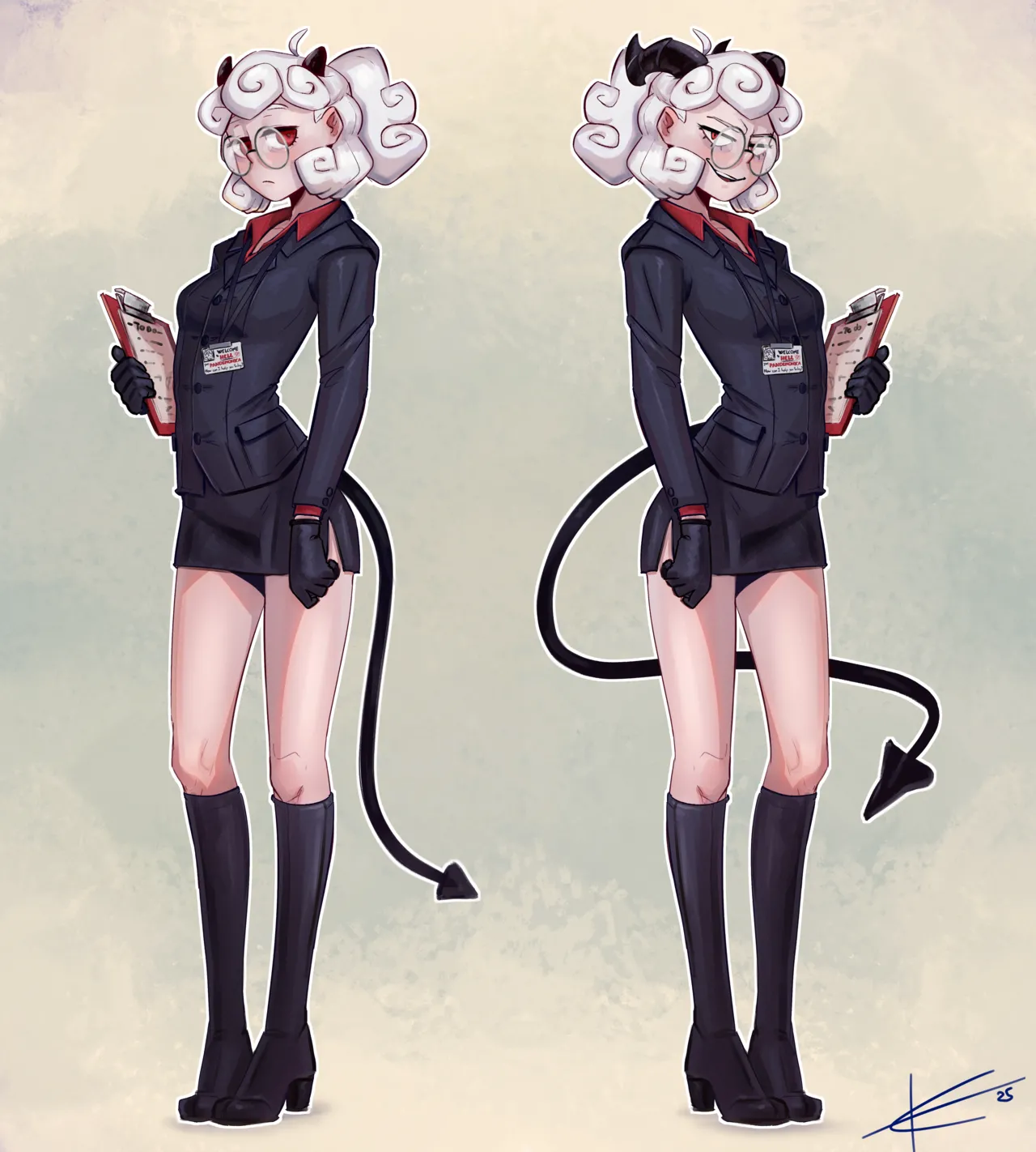 Helltaker Girls by Eltonel page 1 full