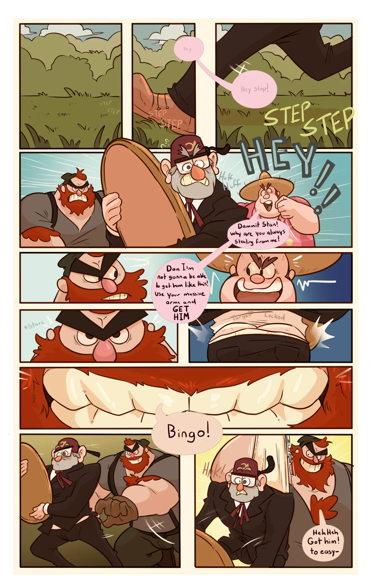 Daddy Gang Bang page 1 full