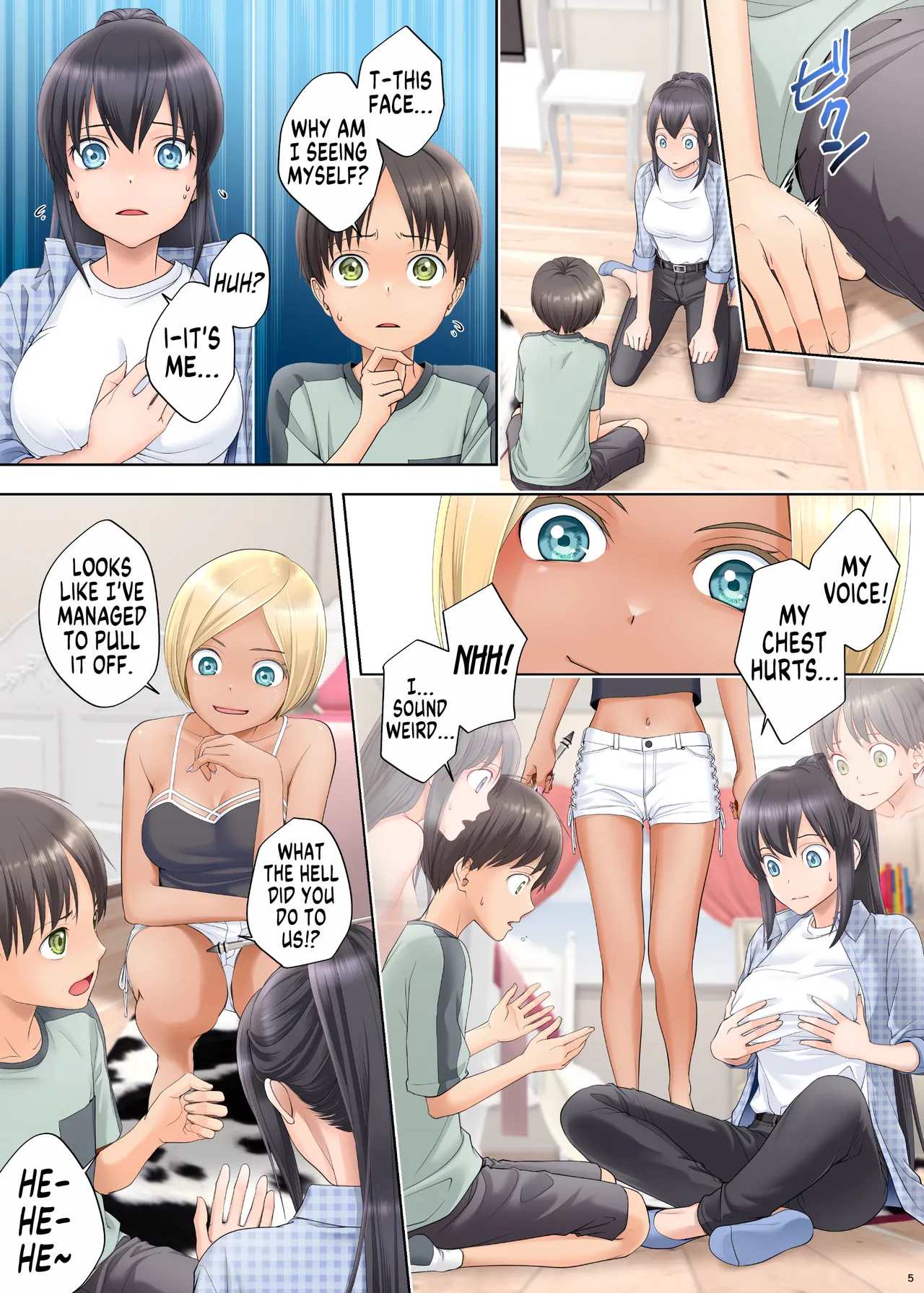 Boku Swap Ane ~Akogare no Onee-chan to Karada o Irekaerareteshimatta Boku~ | How I Switched Bodies With My Dear Onee-chan page 5 full