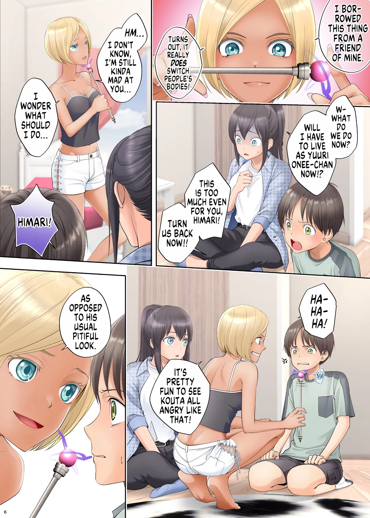 Boku Swap Ane ~Akogare no Onee-chan to Karada o Irekaerareteshimatta Boku~ | How I Switched Bodies With My Dear Onee-chan page 6 full