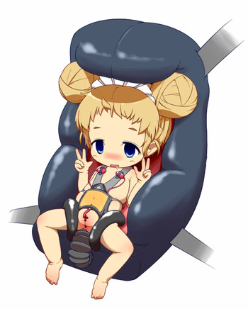 Lolicon latex bondage cover