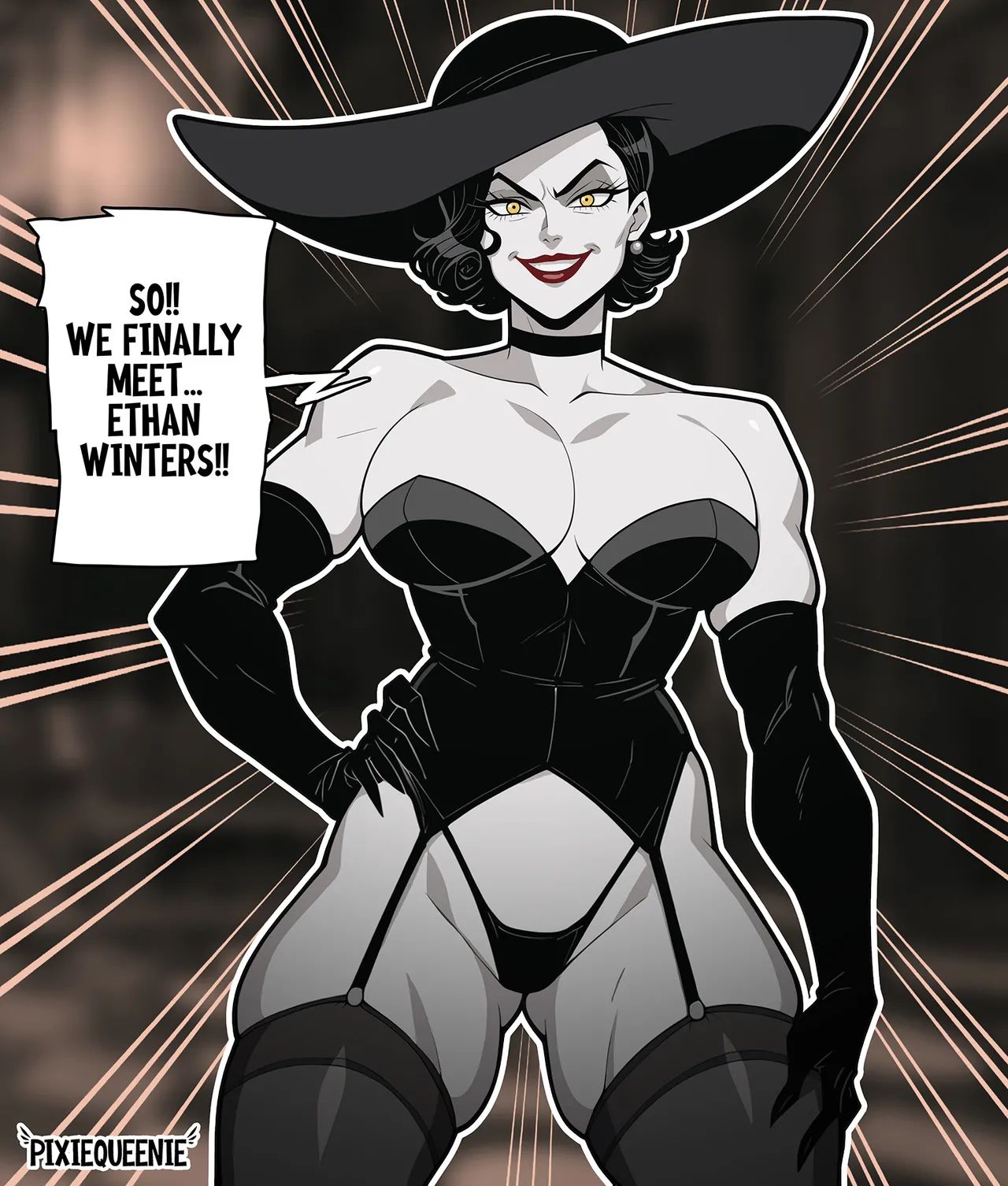 Lady Dimitrescu page 1 full