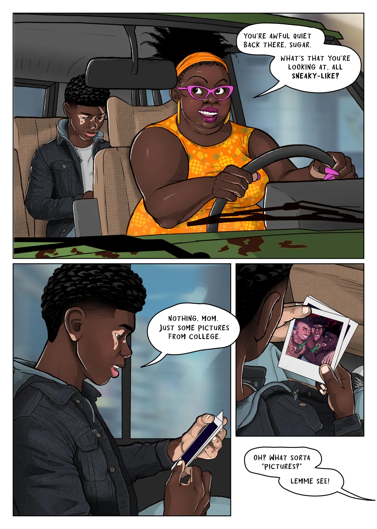 Joshie Takes a Big One! page 3 full