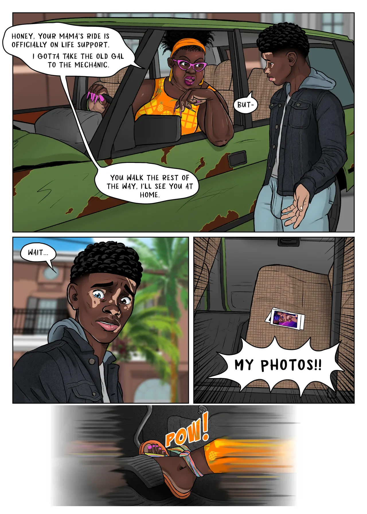 Joshie Takes a Big One! page 7 full