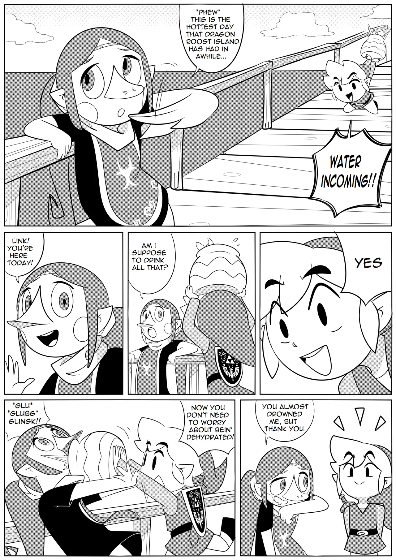 Medli's Toilet Terror page 2 full