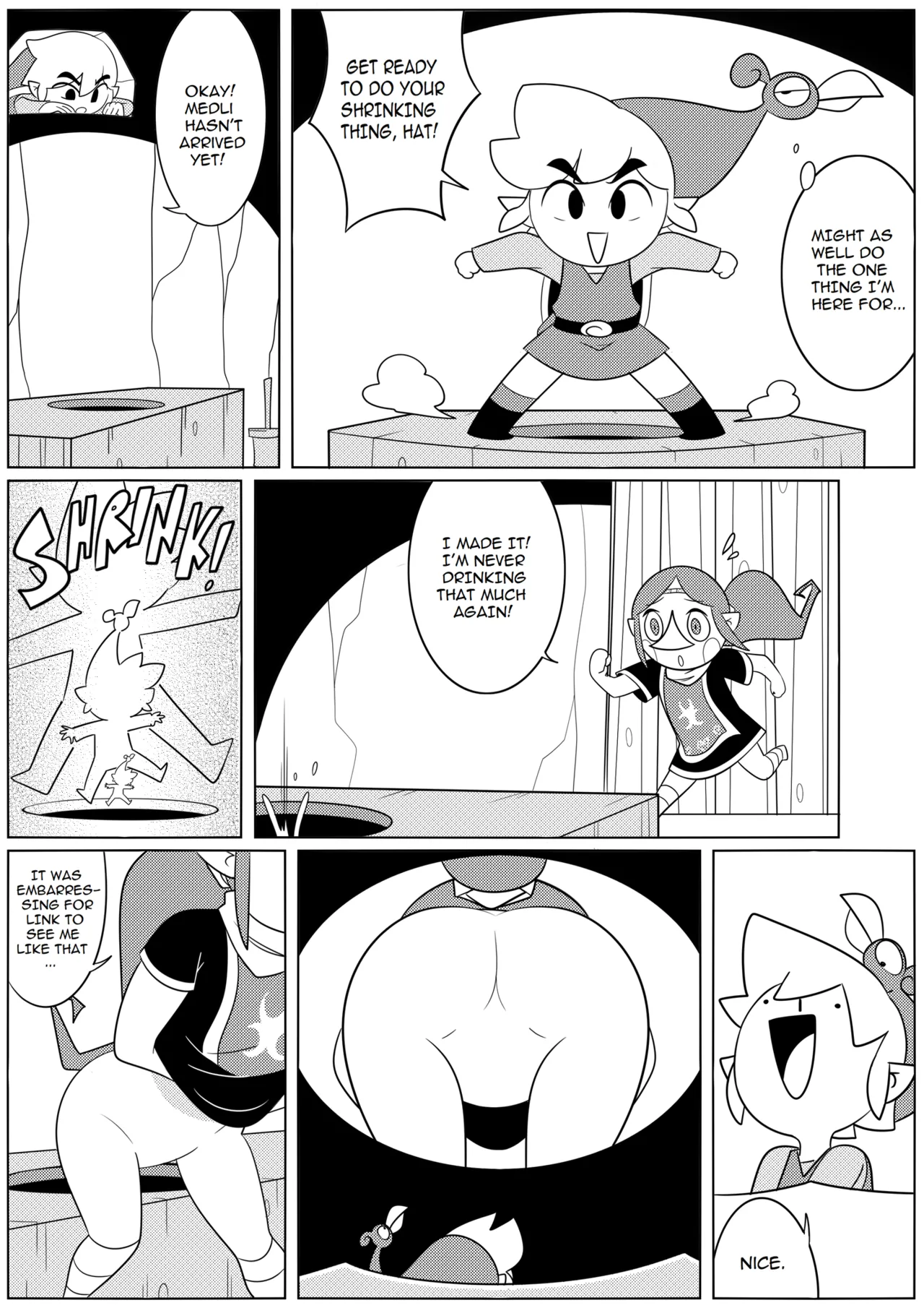 Medli's Toilet Terror page 4 full