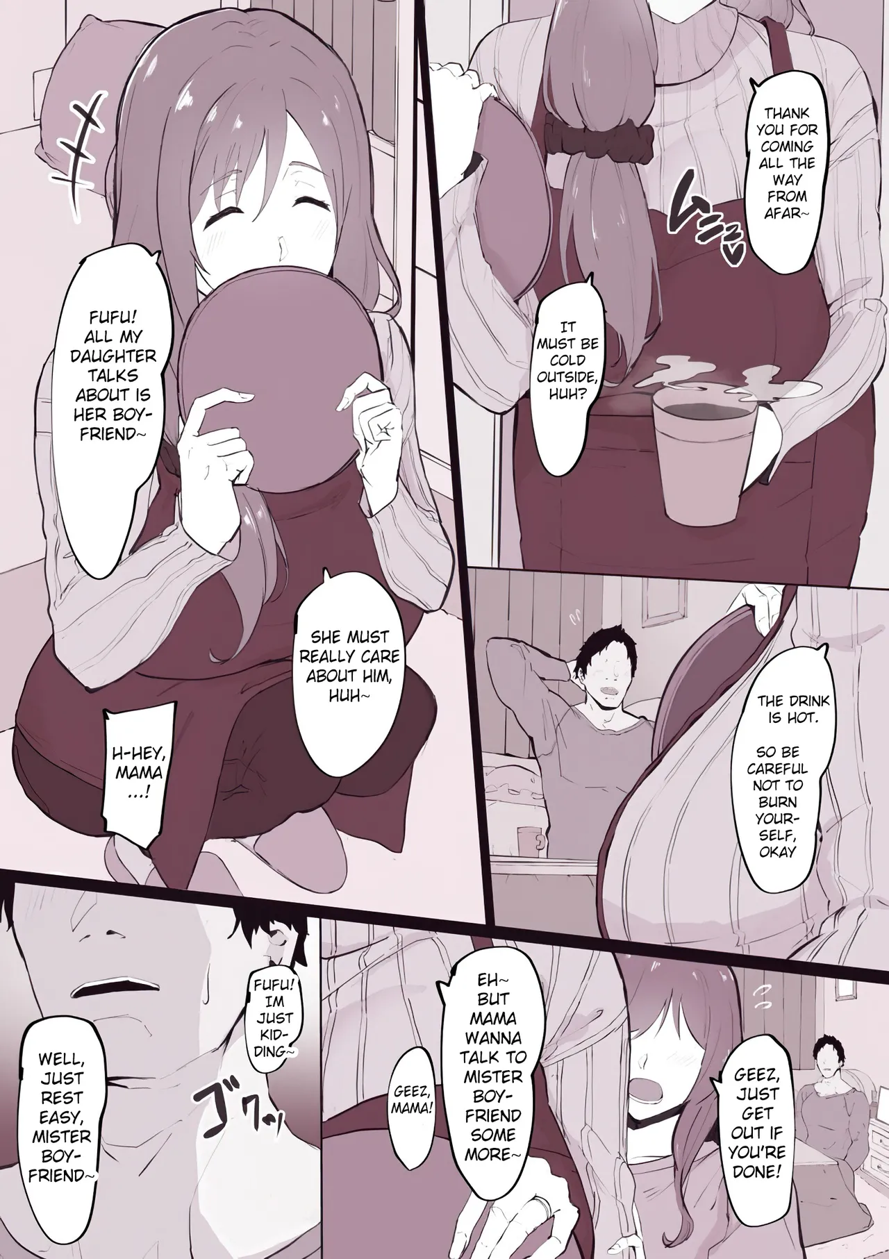 Musume no Karesi ni Netorare Tyau Mama-san page 2 full