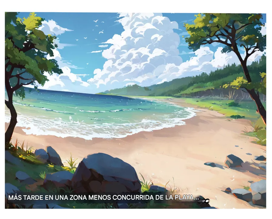 ¡Un día con Taylor en la playa! page 9 full