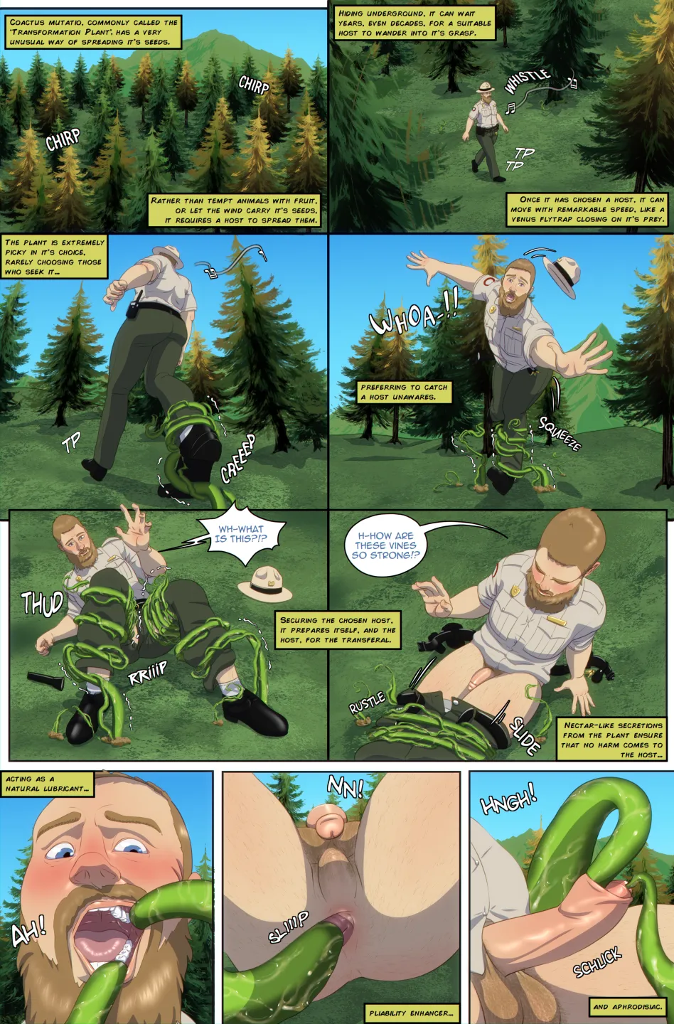 Transformation Comic for Iarann page 1 full